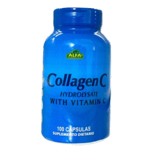 Colágeno Hidrlizado + Vitamina C X100 Capsulas - Alfa Vitamins