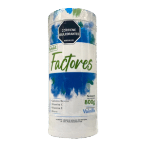 Factores Calostro Bovino + Vitamina C 800g Vainilla - Nutrideli