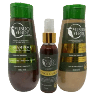 Kit Shampoo, acondicionador y Tonico - Mundo Verde
