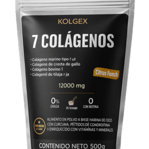 Kolgex 7 Colágenos - Citrus Punch - 500g