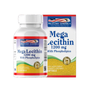 Mega Lecithin 1200mg 100 S - Healthy America
