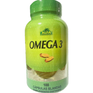 Omega 3 1.000mg - 100 Softgels - Alfa