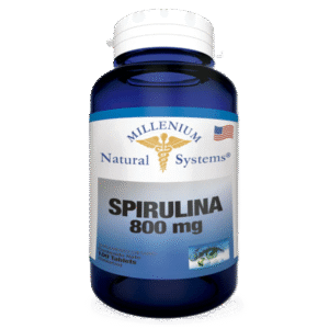 Spirulina 800 Mg X 100 Tabletas - Natural Systems