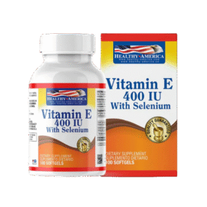 Vitamin E 400iu W Selen 100s - Healthy America