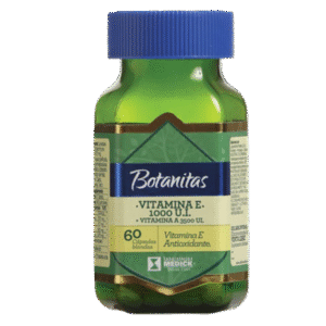 Vitamina E 1000 U.i.+ Vitamina A 3500 Ui. X 60 Cápsulas Blandas | Medick