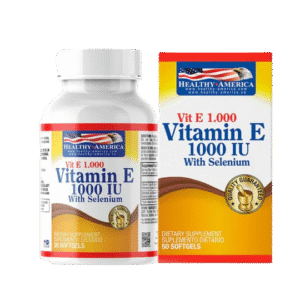 Vitamina E 1000 Iu Con Selenium 50 Softgels - Healthy America