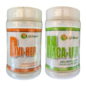 Kit Divi-Her + Maca Life – Lifehuni (2 productos, 60 cápsulas cada uno)
