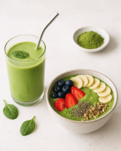 El matcha es rico en antioxidantes que ayudan a combatir el estrés oxidativo, disminuyen la inflamación celular, y pueden apoyar la salud general.